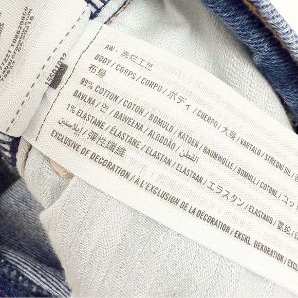 Abercrombie & Fitch The Vintage Flare High Rise Medium Dark Wash - Picture 13 of 13